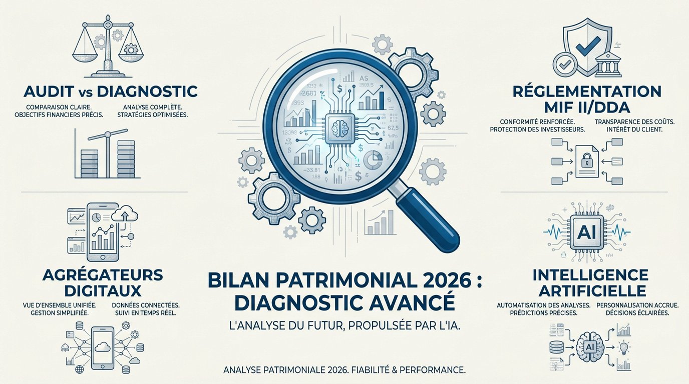 Analyse technologique et humaine d'un bilan patrimonial en 2026
