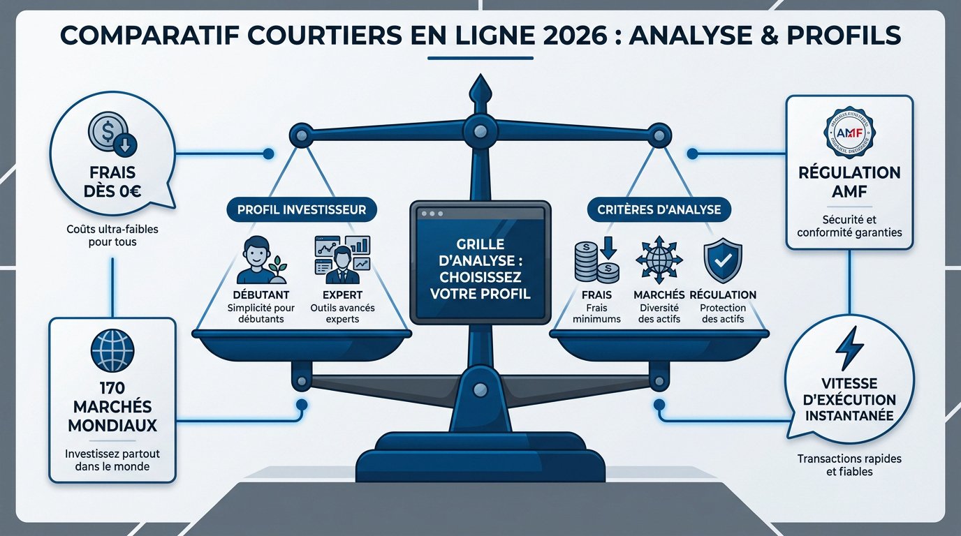 Analyse comparative des profils d'investisseurs et courtiers en bourse 2026
