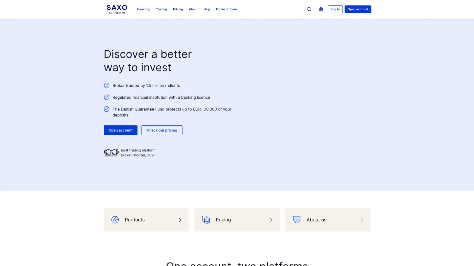 Saxo Banque : l'expertise technologique et multi-actifs